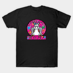 Stabby Says Run! T-Shirt